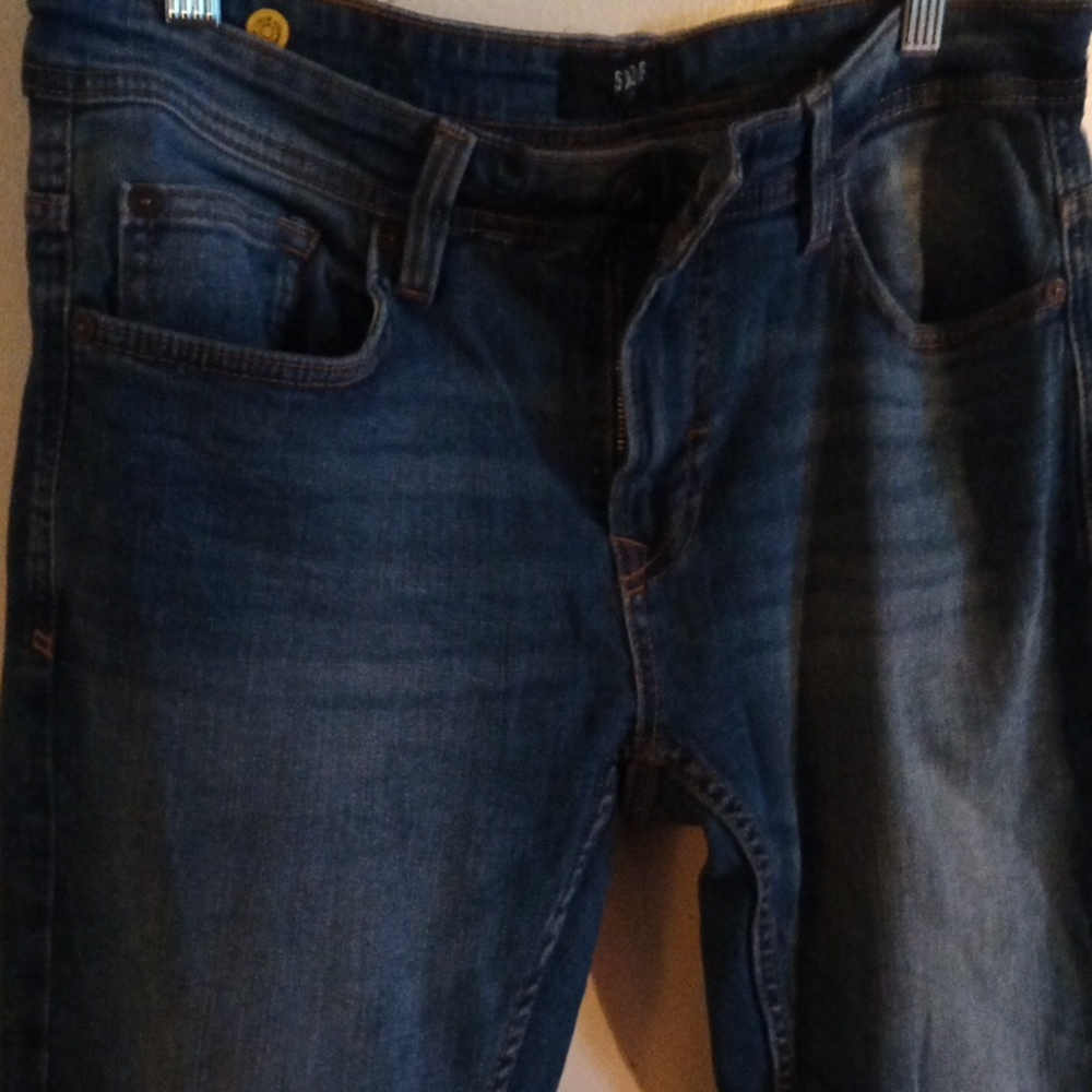 Smog Trendy Blue Denim Jeans